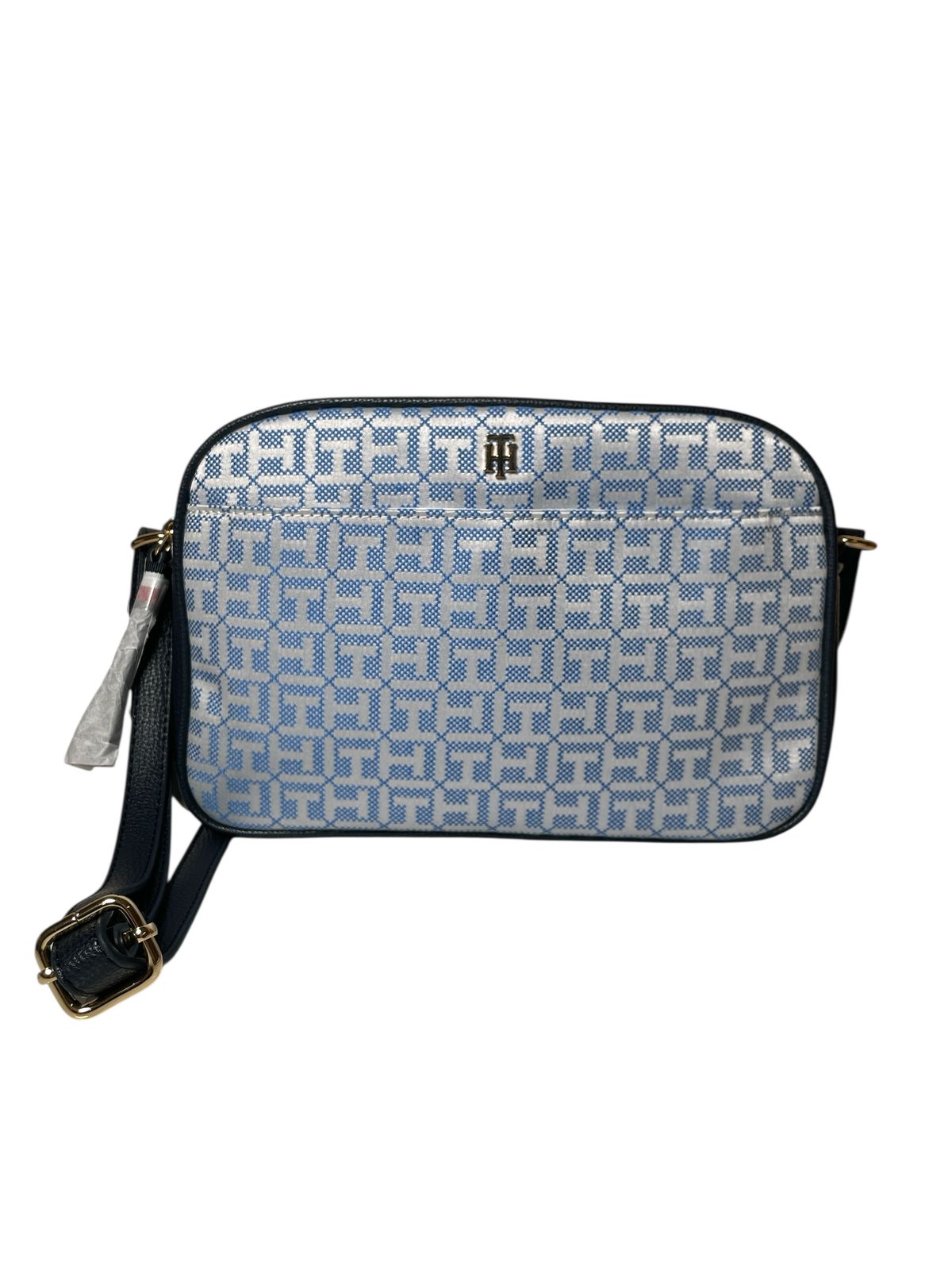 Bolsa Tommy Hilfiger Azul Monograma | Estilo y Elegancia Casual