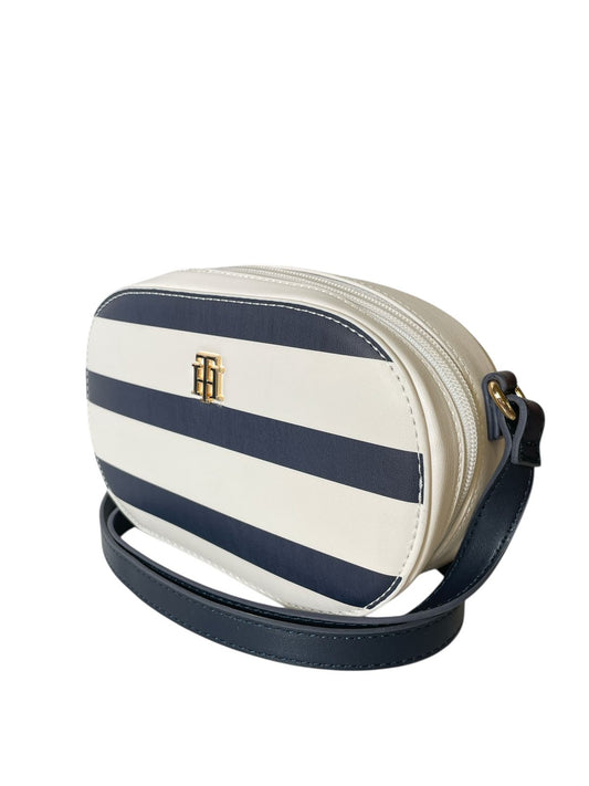 Bolsa Crossbody Tommy Hilfiger Rayas Navy | Estilo Náutico Elegante
