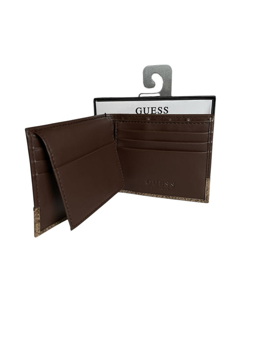 Cartera GUESS Café para Hombre ⭐⭐⭐⭐⭐
