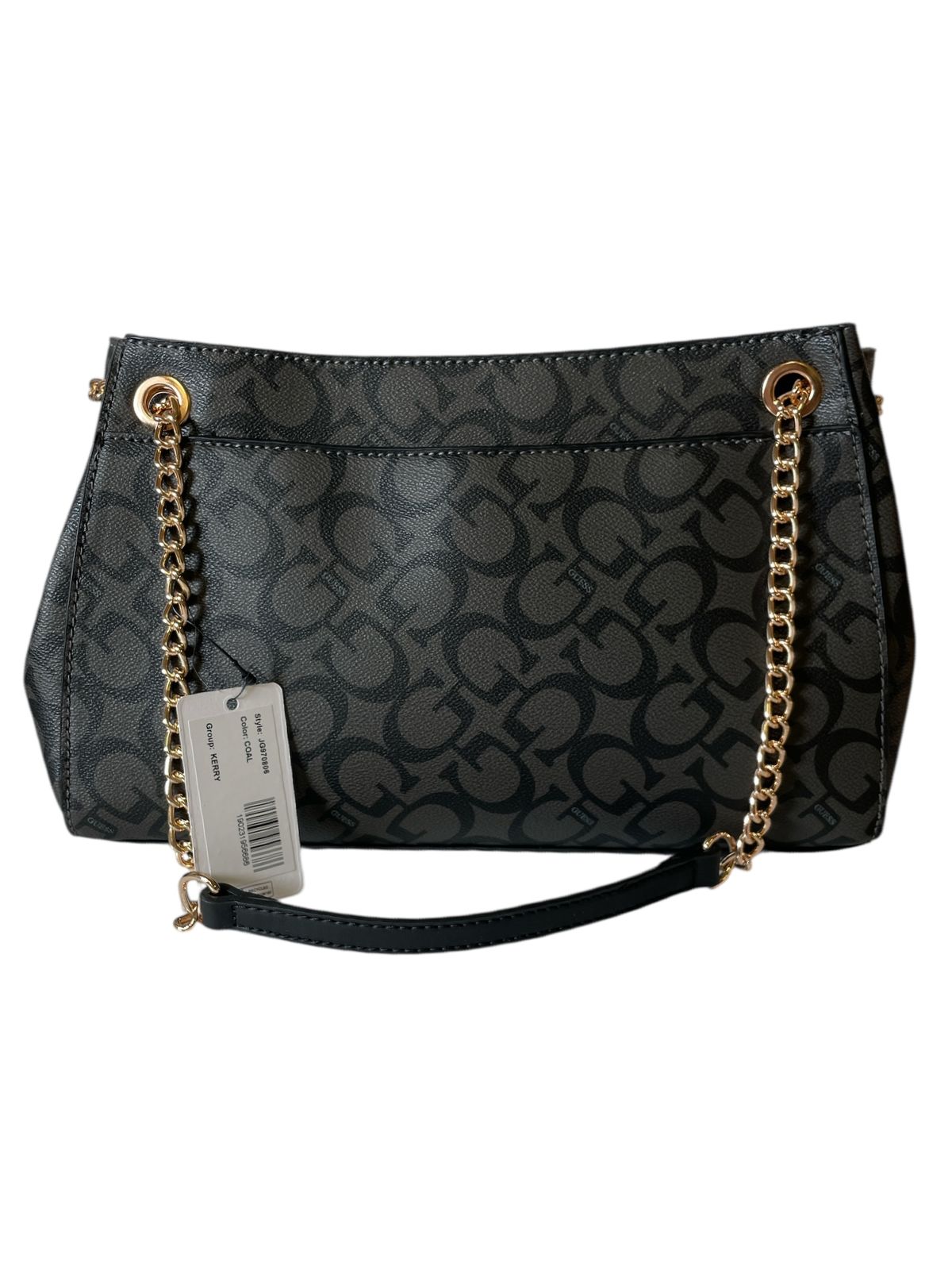 Bolsa GUESS Monograma Black & White | Estilo y poder en cada paso