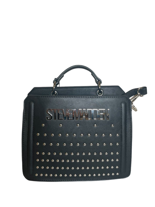 Steve Madden negra con perlas plateadas⭐⭐⭐⭐⭐
