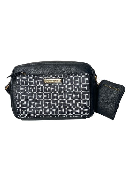 Crossbody Tommy Hilfiger Negro con Estampado⭐⭐⭐⭐⭐