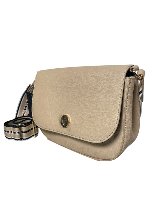 Bolsa Crossbody Tommy Hilfiger Beige – Estilo y Confort Inigualables