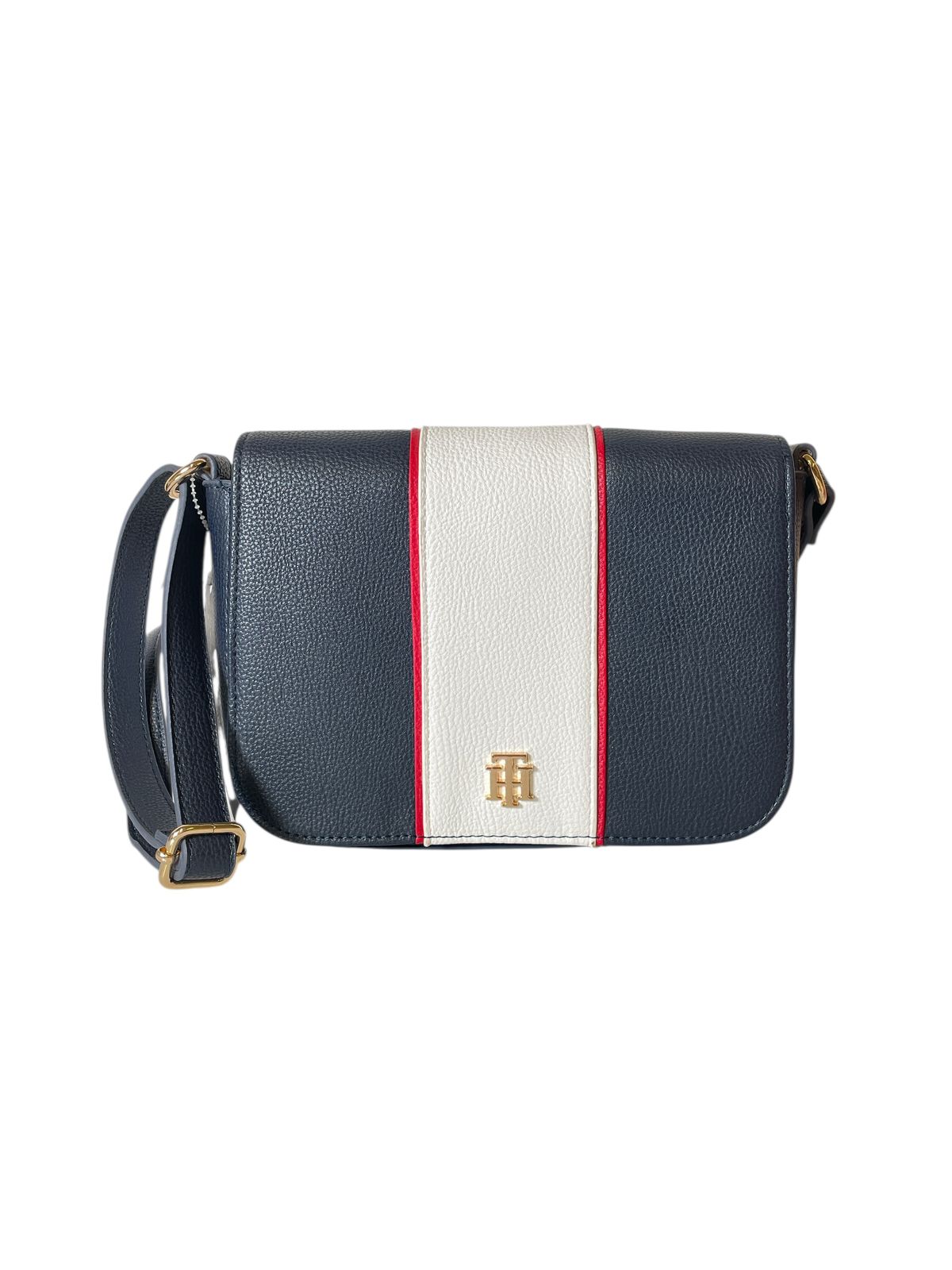 Bolsa Crossbody Tommy Hilfiger con Solapa | Estilo Clásico en 3 Colores